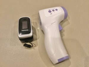 当センターの体温確認