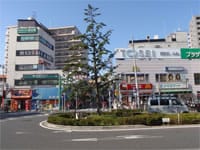下総中山駅からの道順-1