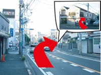 下総中山駅からの道順-4